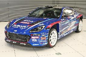 SUBARU All-Japan Rally Championship New Car Press Conference